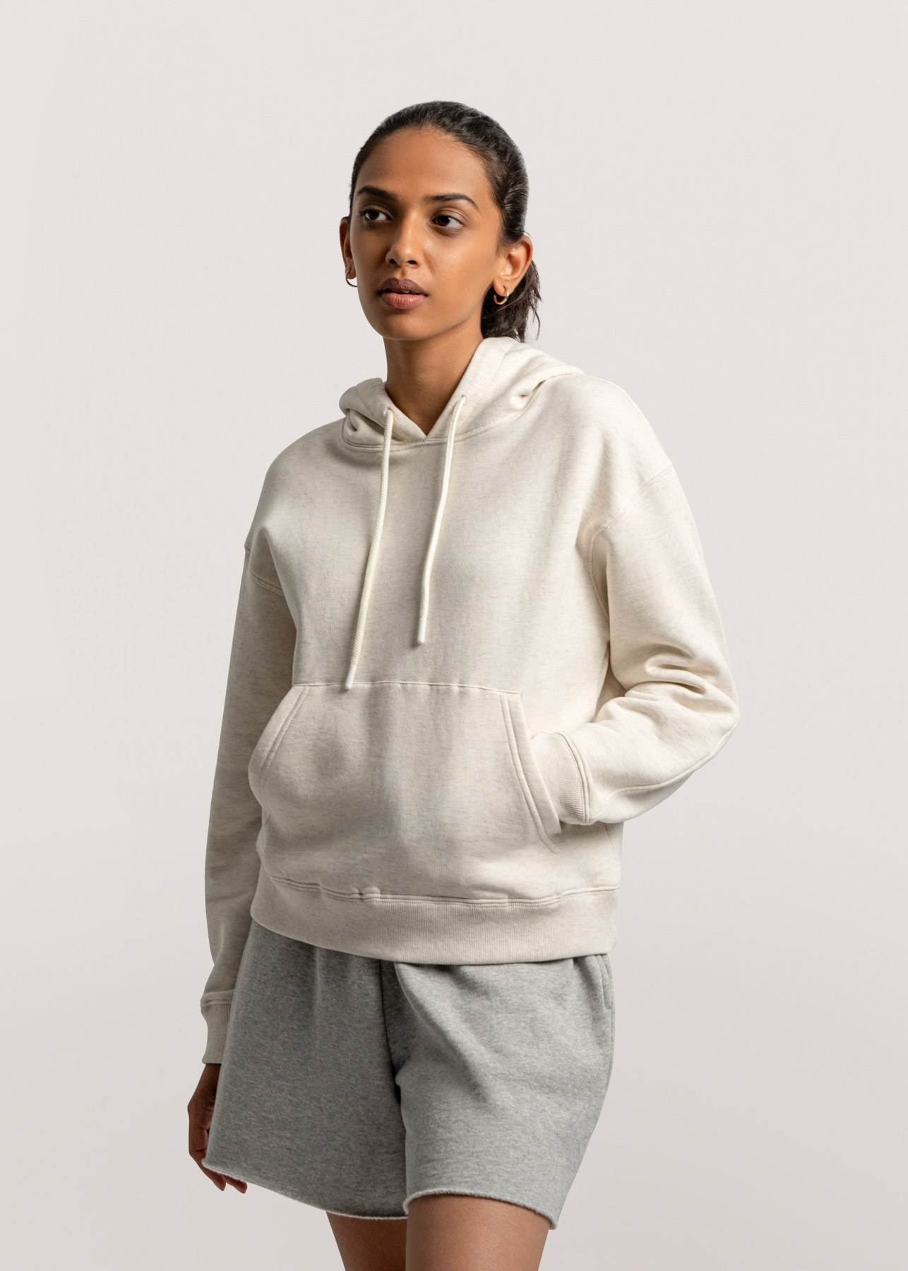 March - Hammo Cropped Crew Hoodie